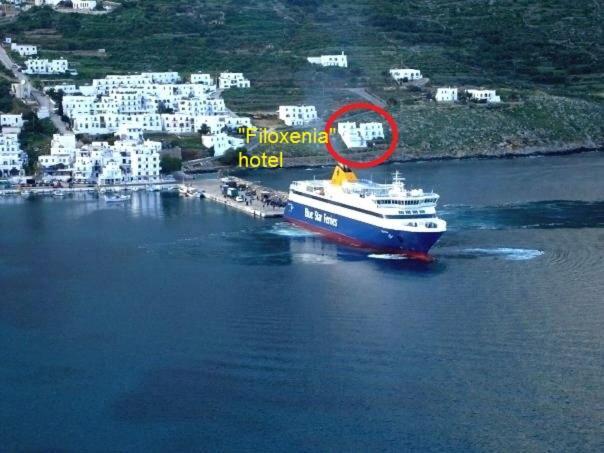 Hotel Filoxenia Эгиалис Экстерьер фото